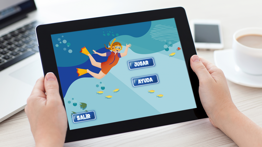 ocean life proyecto diseño grafico museo identidad visual pop up cards marina portfolio ui juego marina