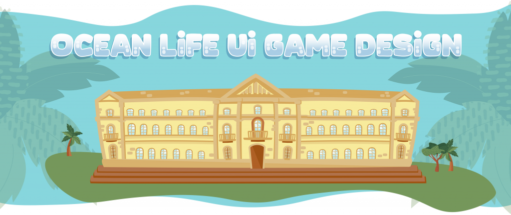 ocean life proyecto diseño grafico museo identidad visual pop up cards marina portfolio ui juego portada